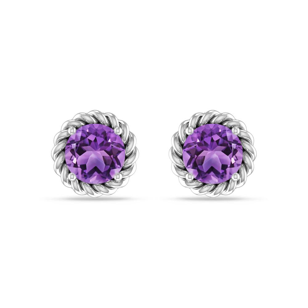 White Gold - Amethyst