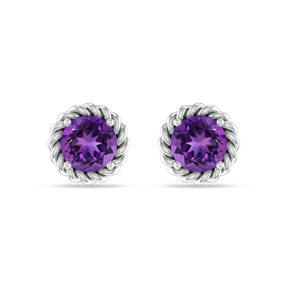 White Gold - Amethyst