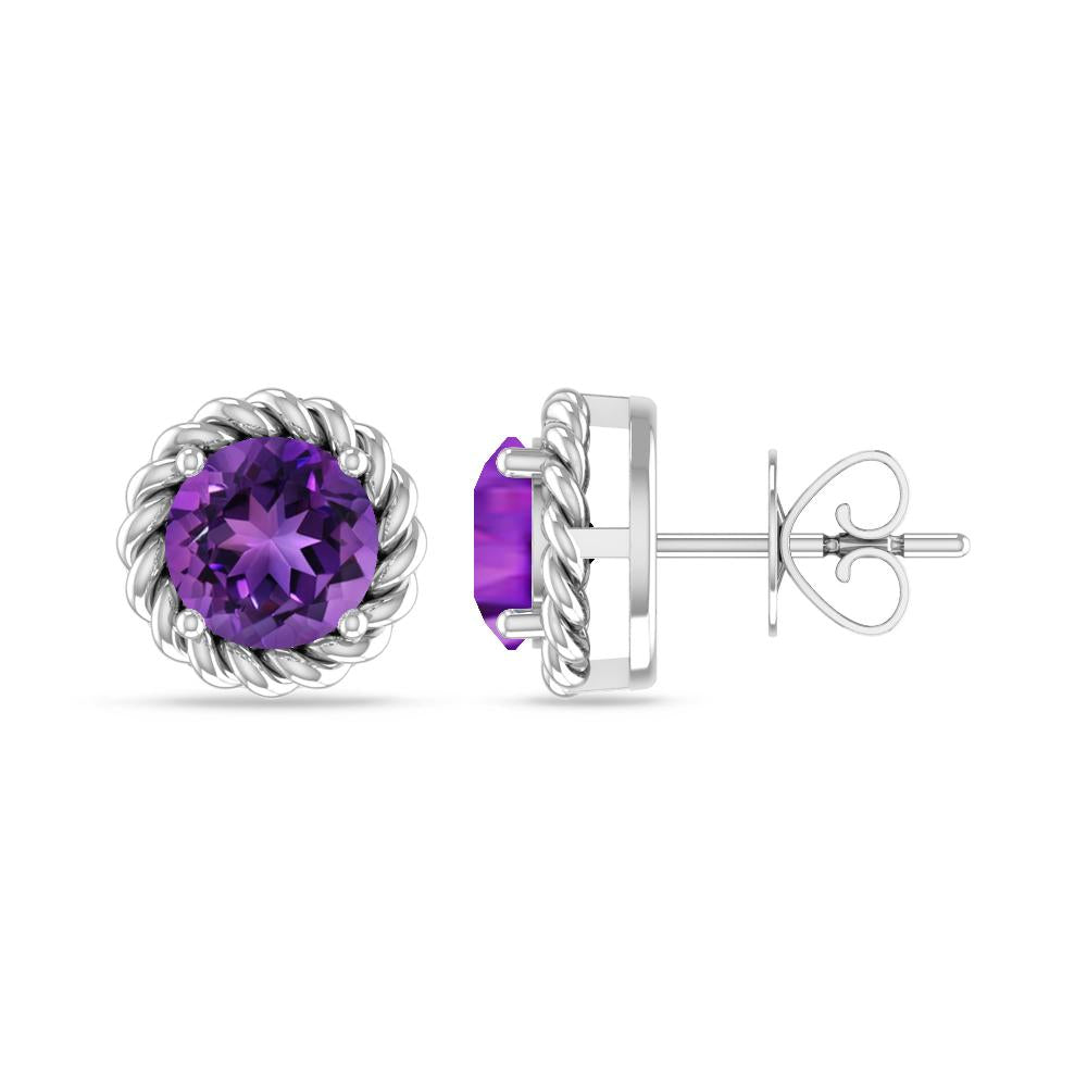 White Gold - Amethyst
