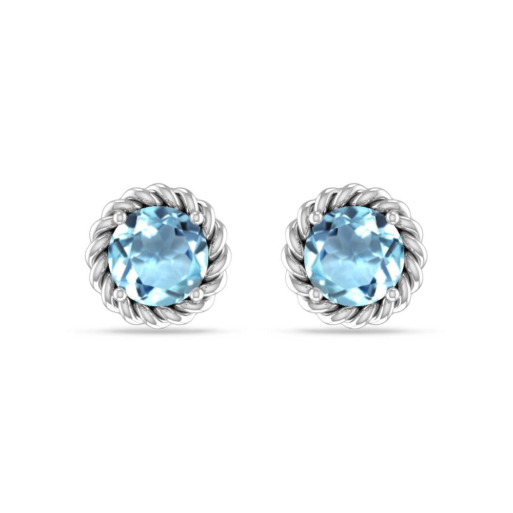 White Gold - Aquamarine