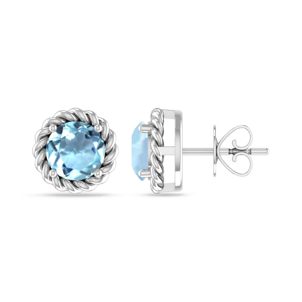 White Gold - Aquamarine