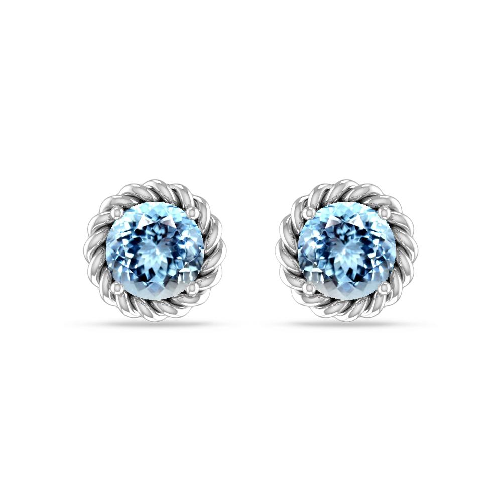 White Gold - Aquamarine