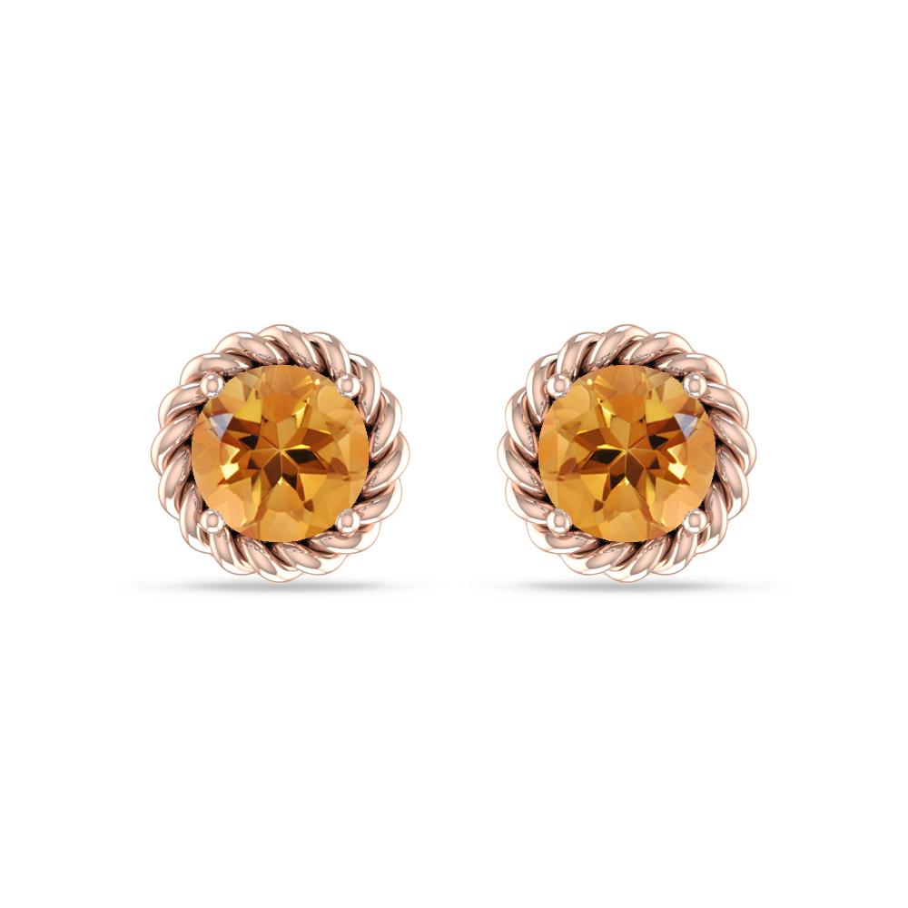 Rose Gold - Citrine