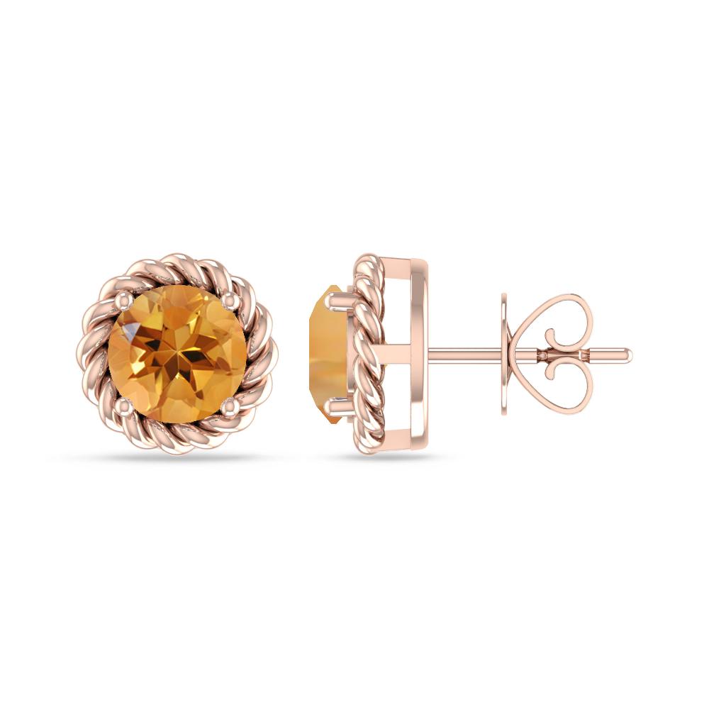 Rose Gold - Citrine