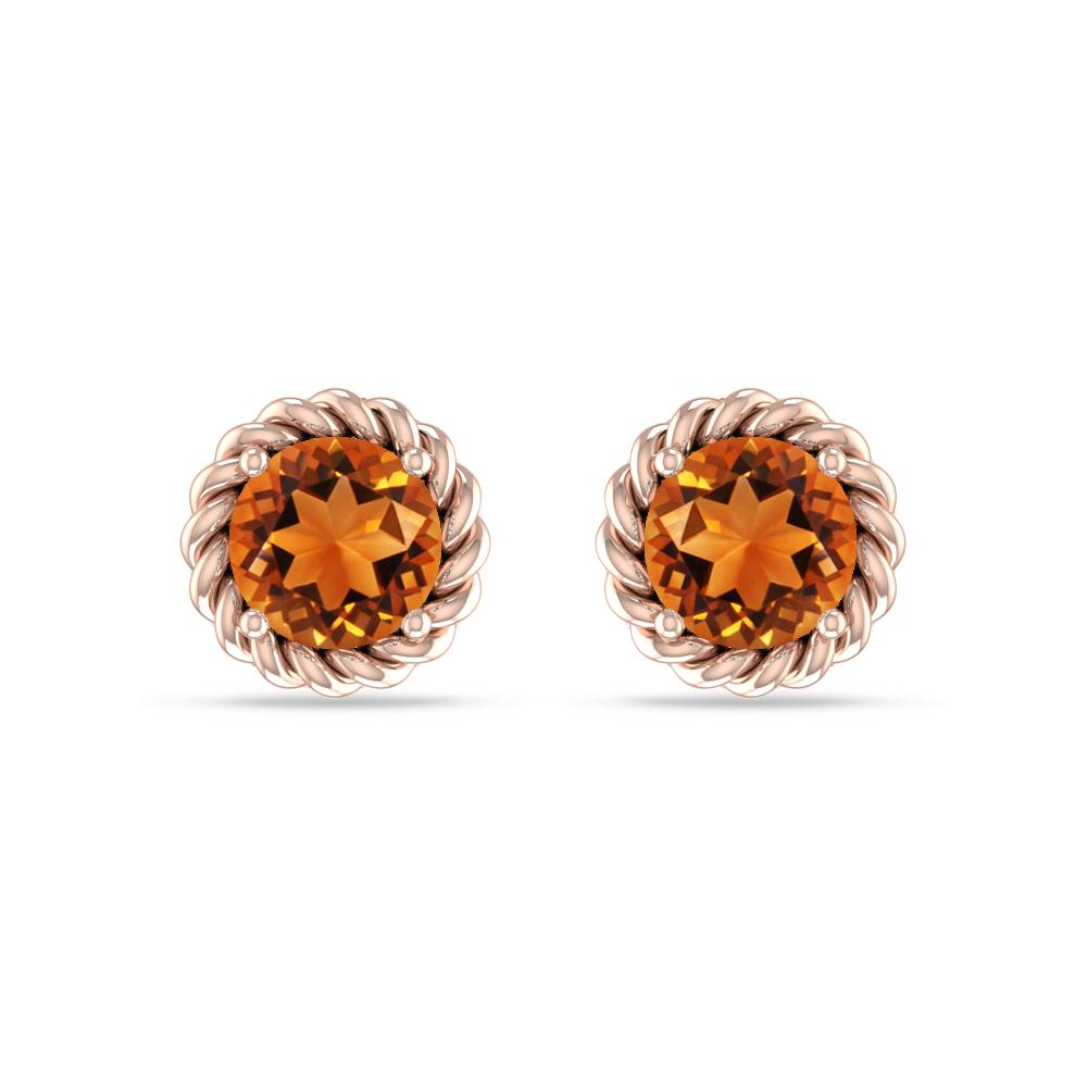 Rose Gold - Citrine