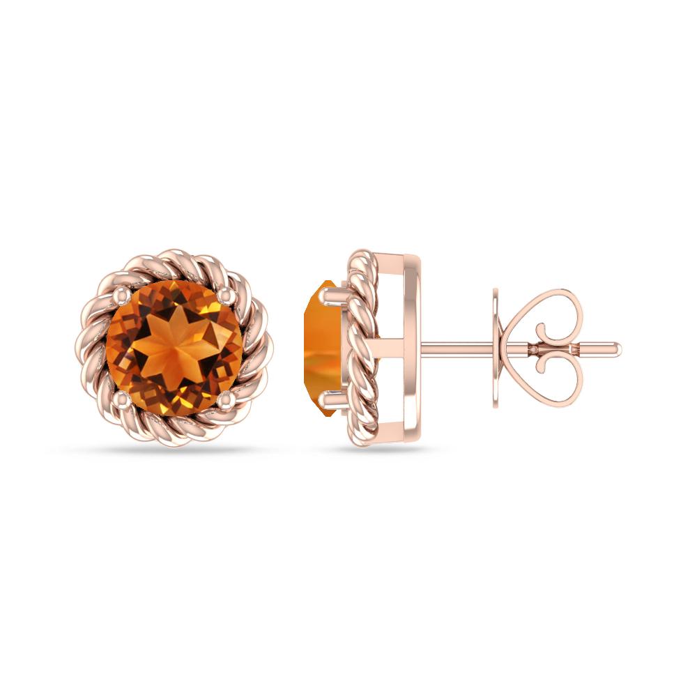 Rose Gold - Citrine