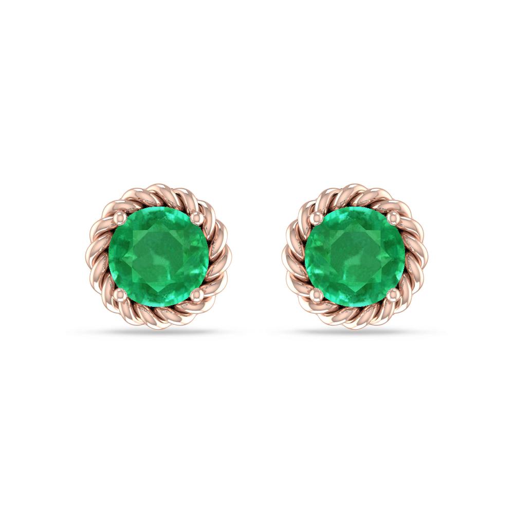 Rose Gold - Emerald