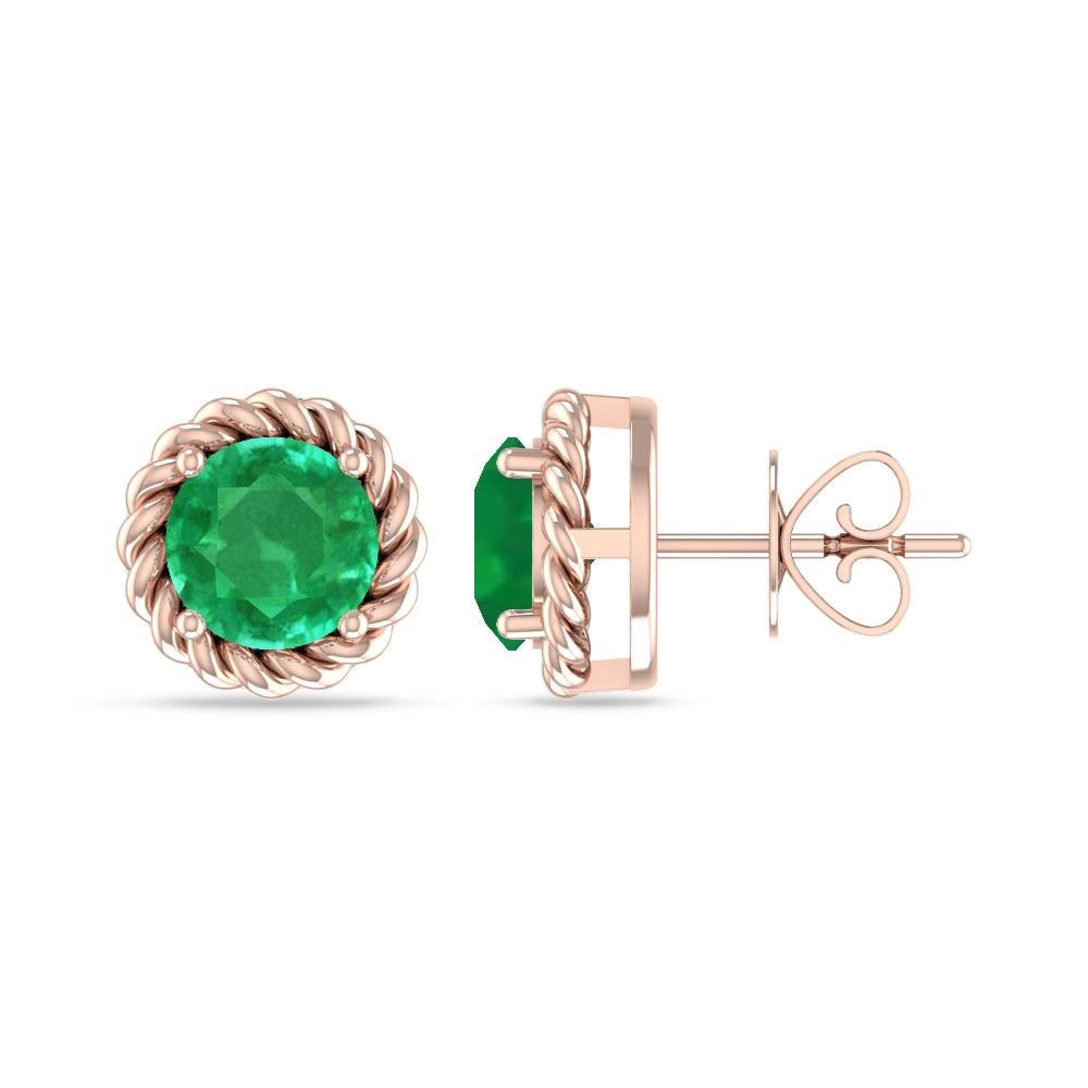 Rose Gold - Emerald