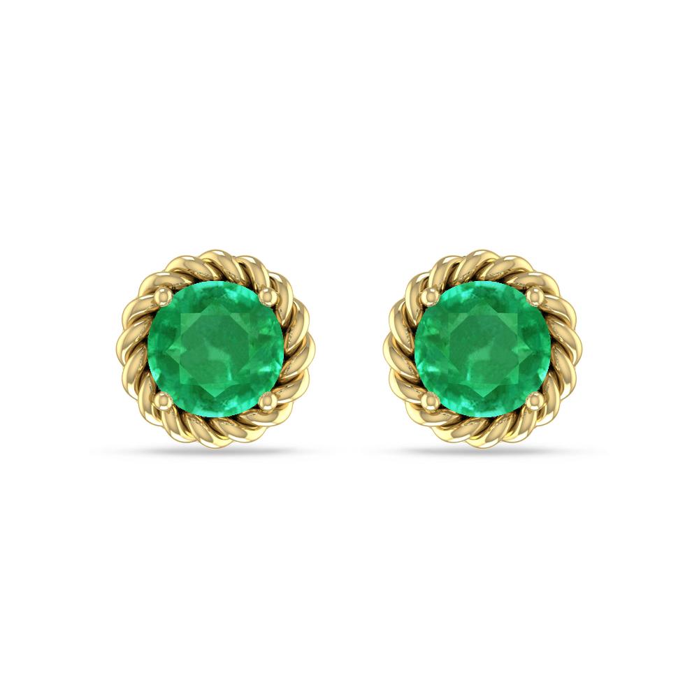 Yellow Gold - Emerald