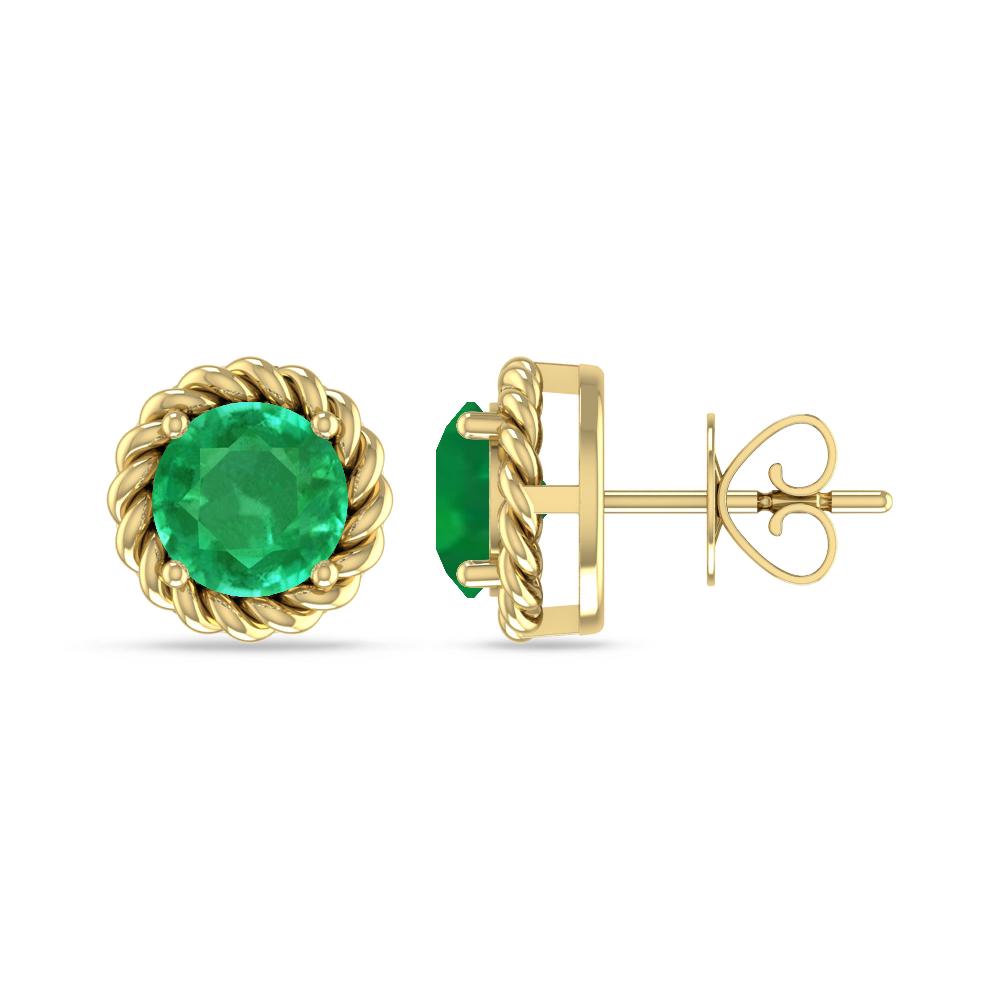 Yellow Gold - Emerald