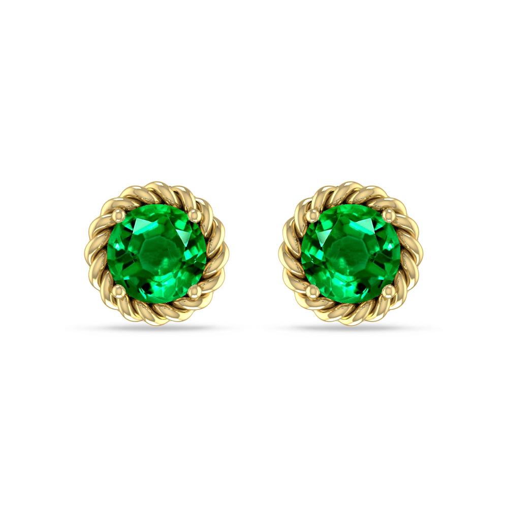 Yellow Gold - Emerald
