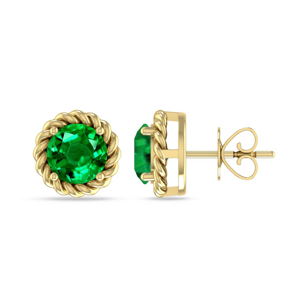 Yellow Gold - Emerald
