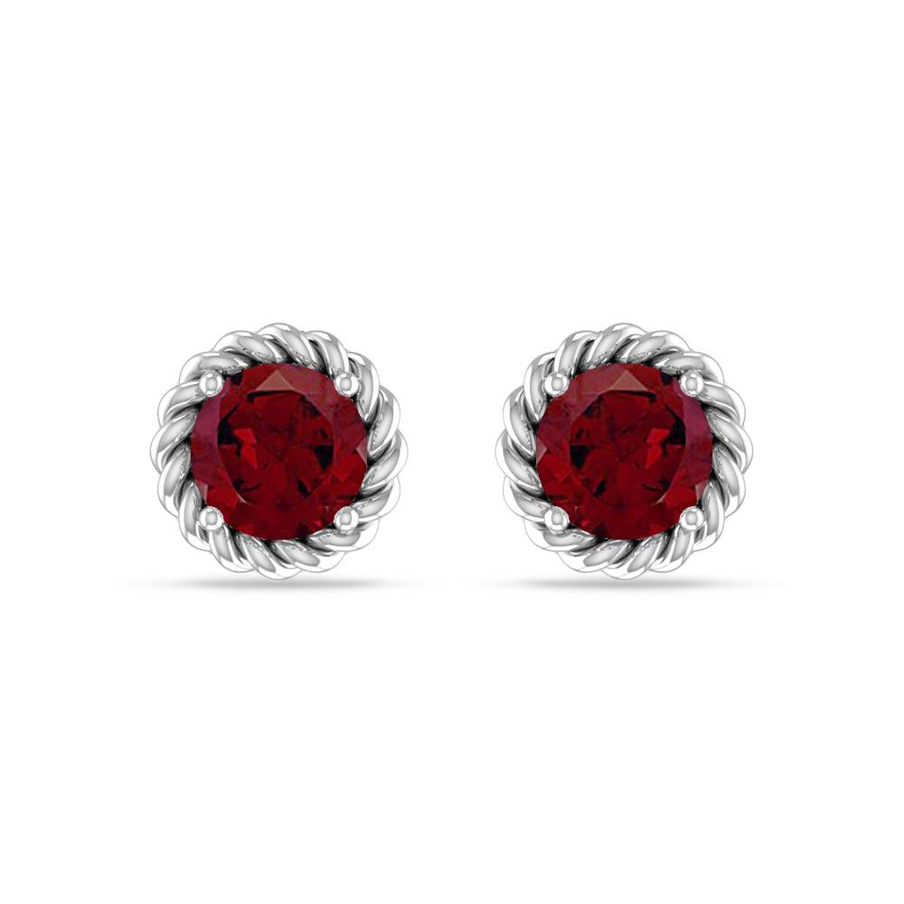 White Gold - Garnet
