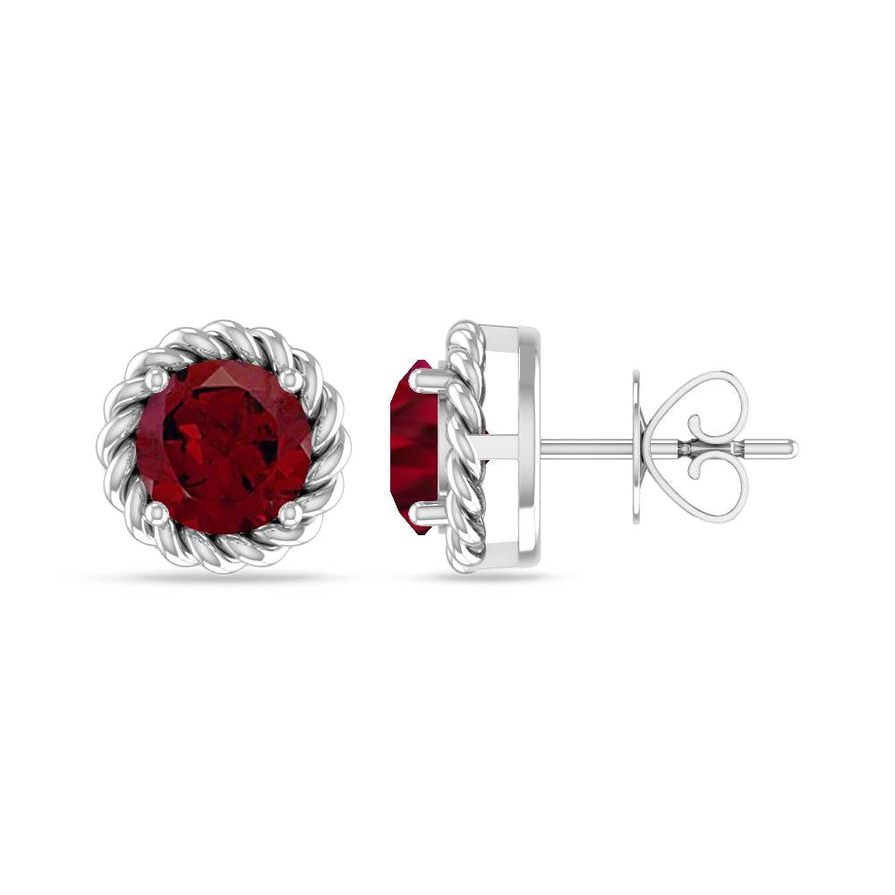 White Gold - Garnet