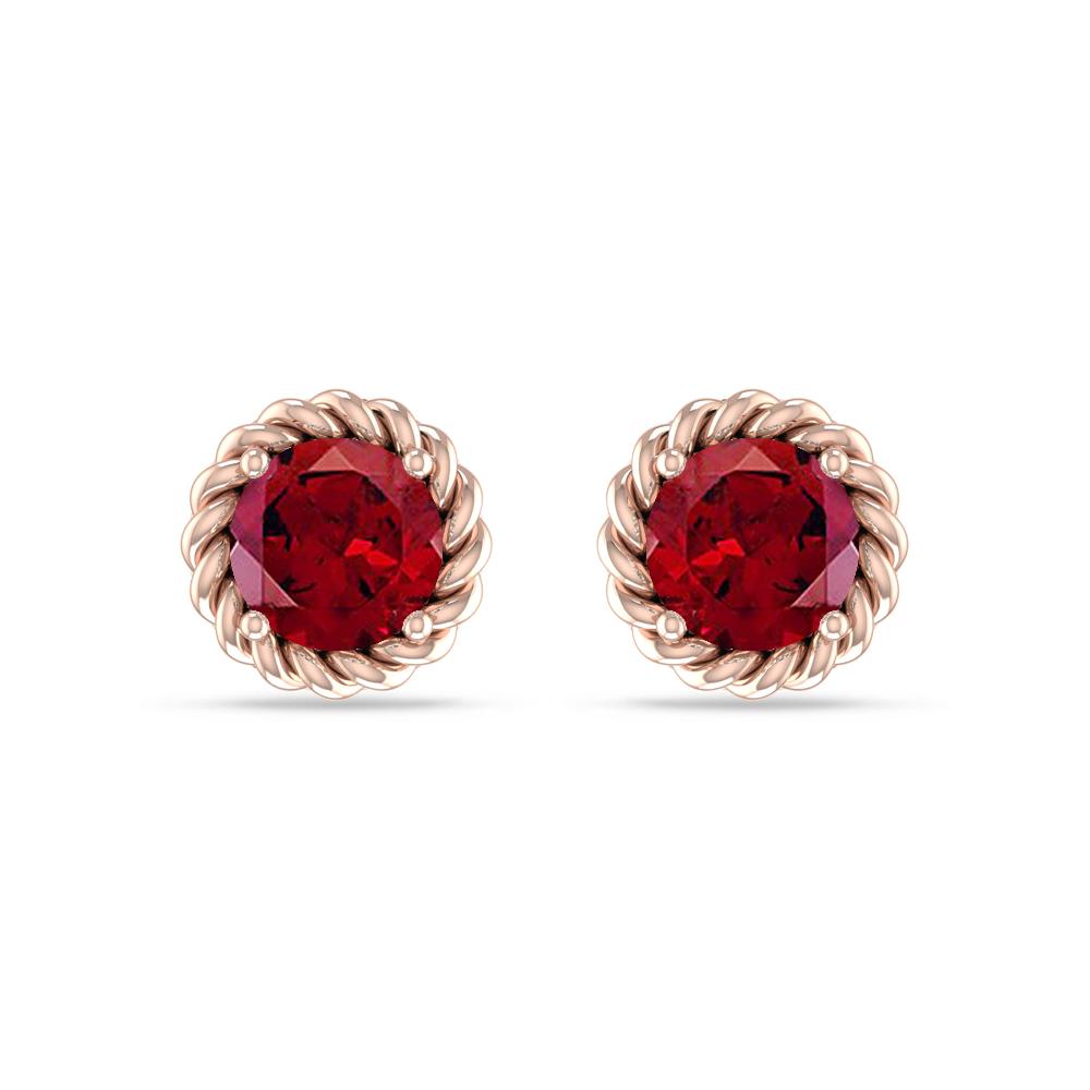 Rose Gold - Garnet