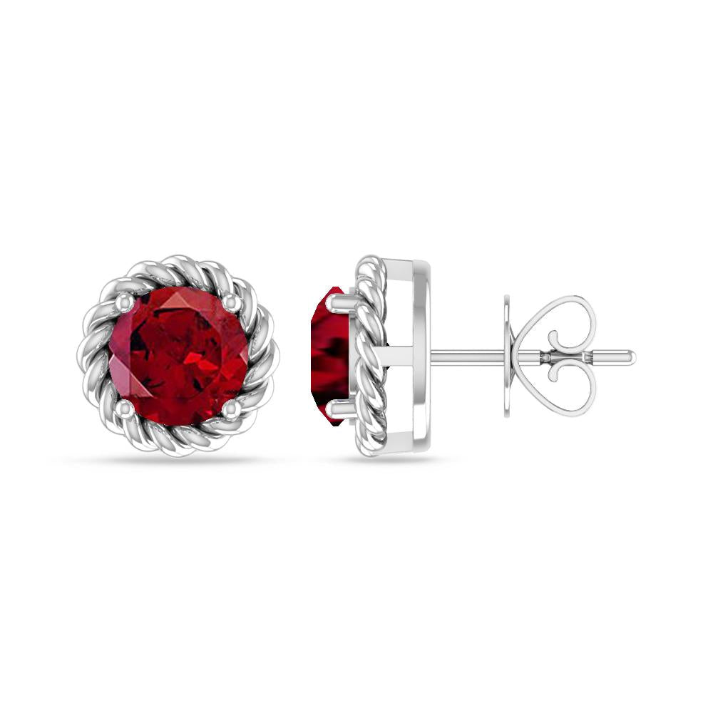 White Gold - Garnet