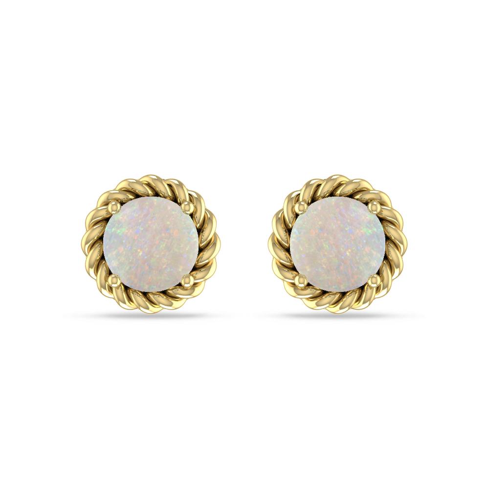 Yellow Gold - Opal
