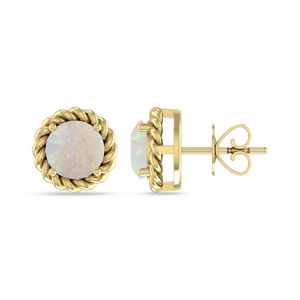 Yellow Gold - Opal
