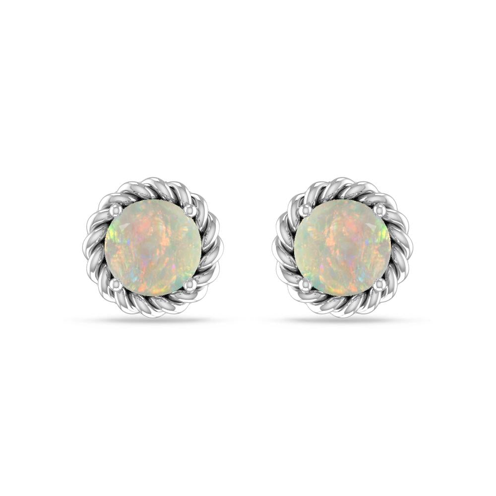 White Gold - Opal