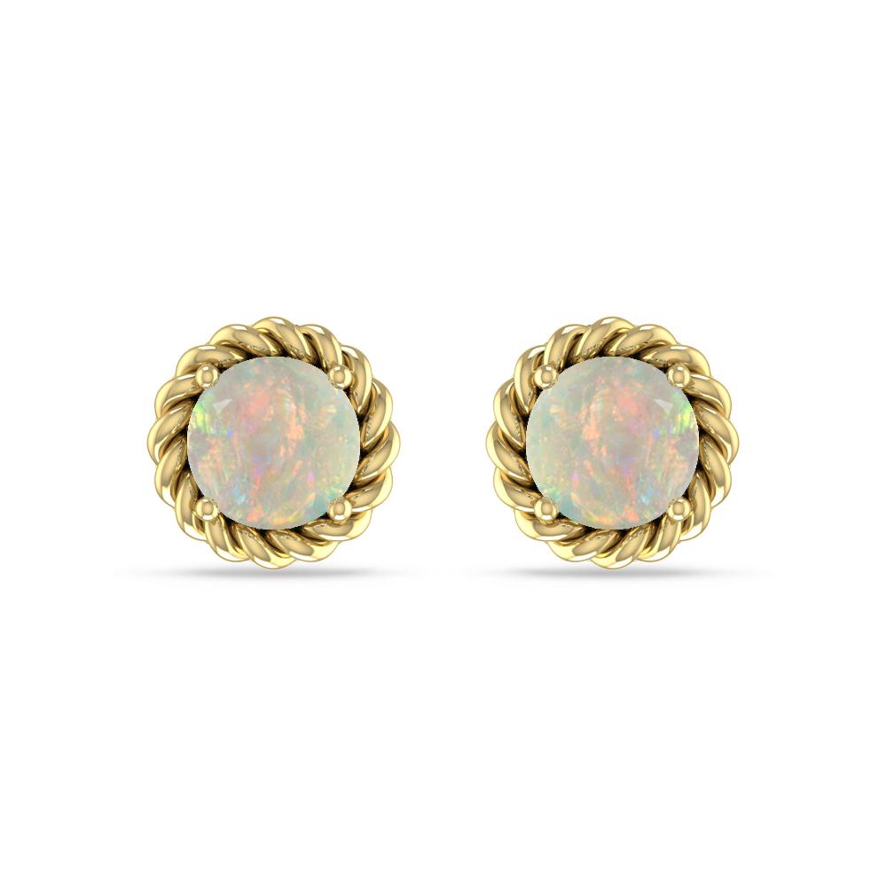 Yellow Gold - Opal