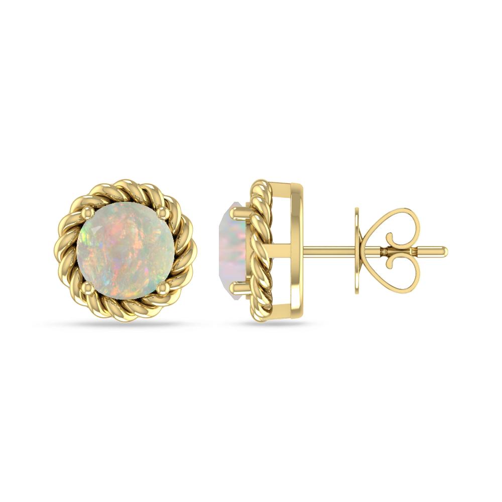 Yellow Gold - Opal