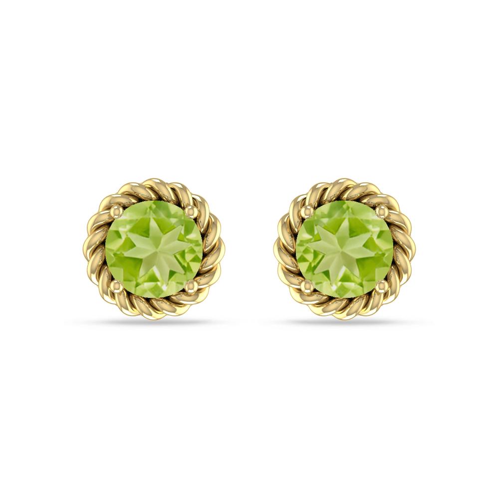 Yellow Gold - Peridot