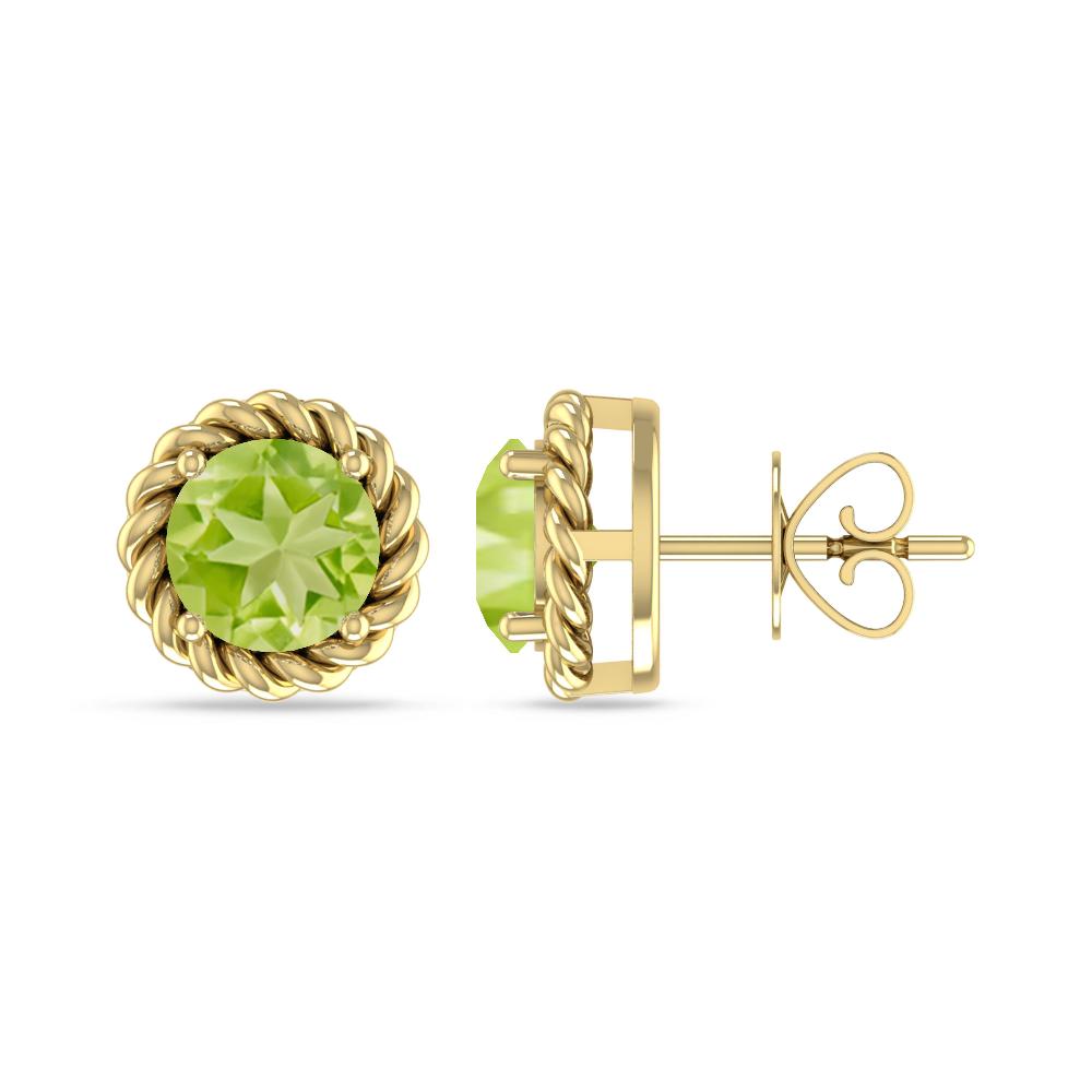 Yellow Gold - Peridot