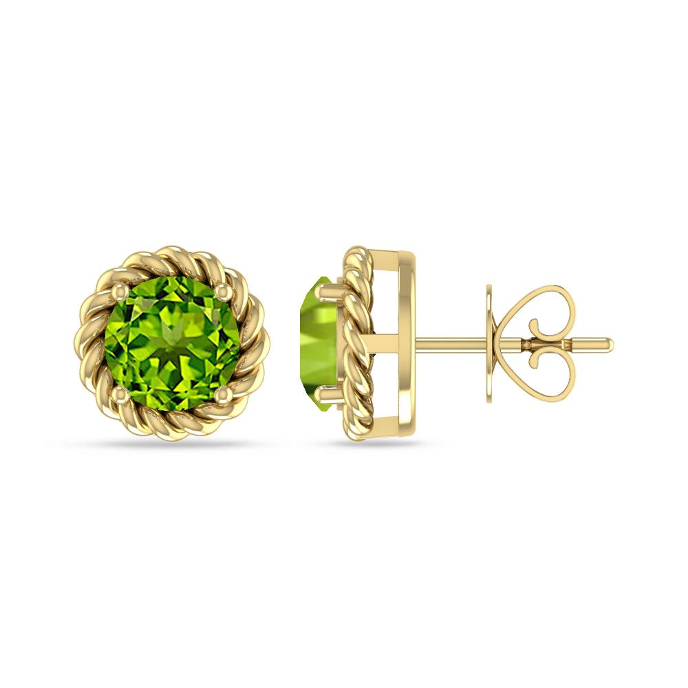 Yellow Gold - Peridot