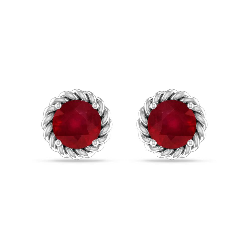 White Gold - Ruby