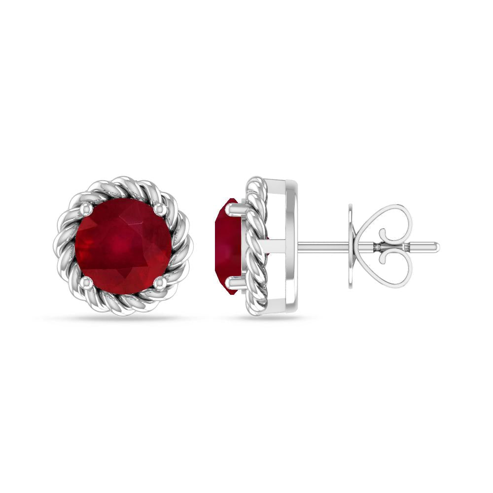 White Gold - Ruby