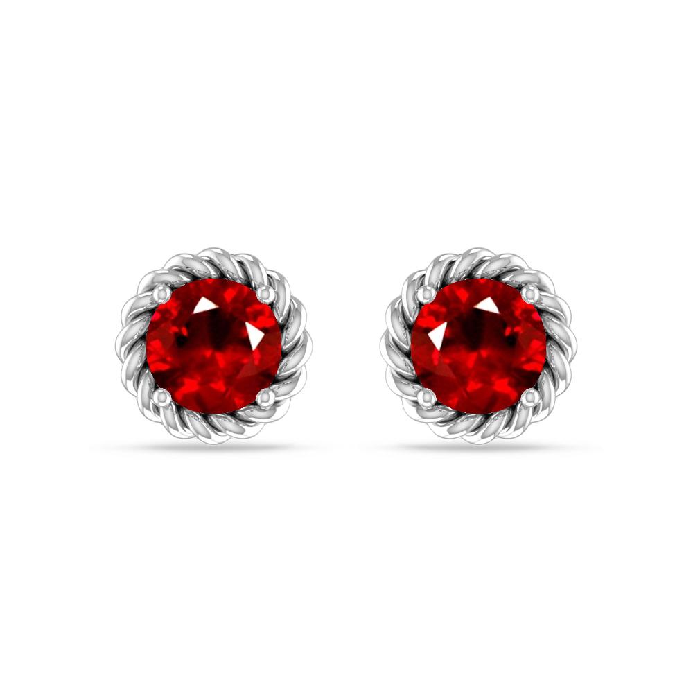 White Gold - Ruby