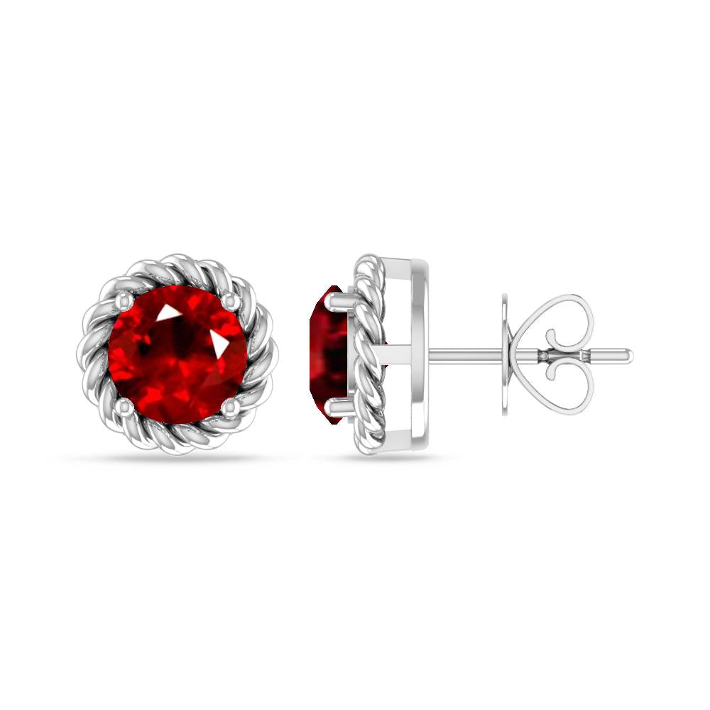 White Gold - Ruby