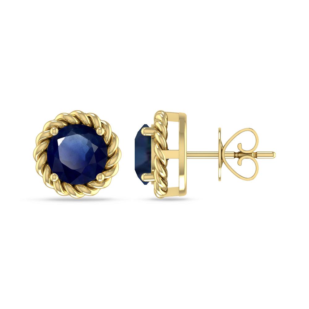 Yellow Gold - Sapphire