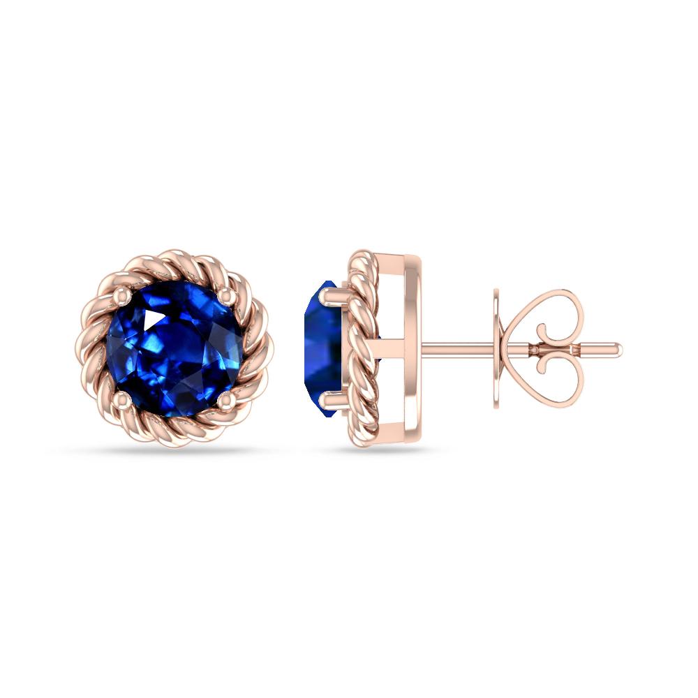 Rose Gold - Sapphire