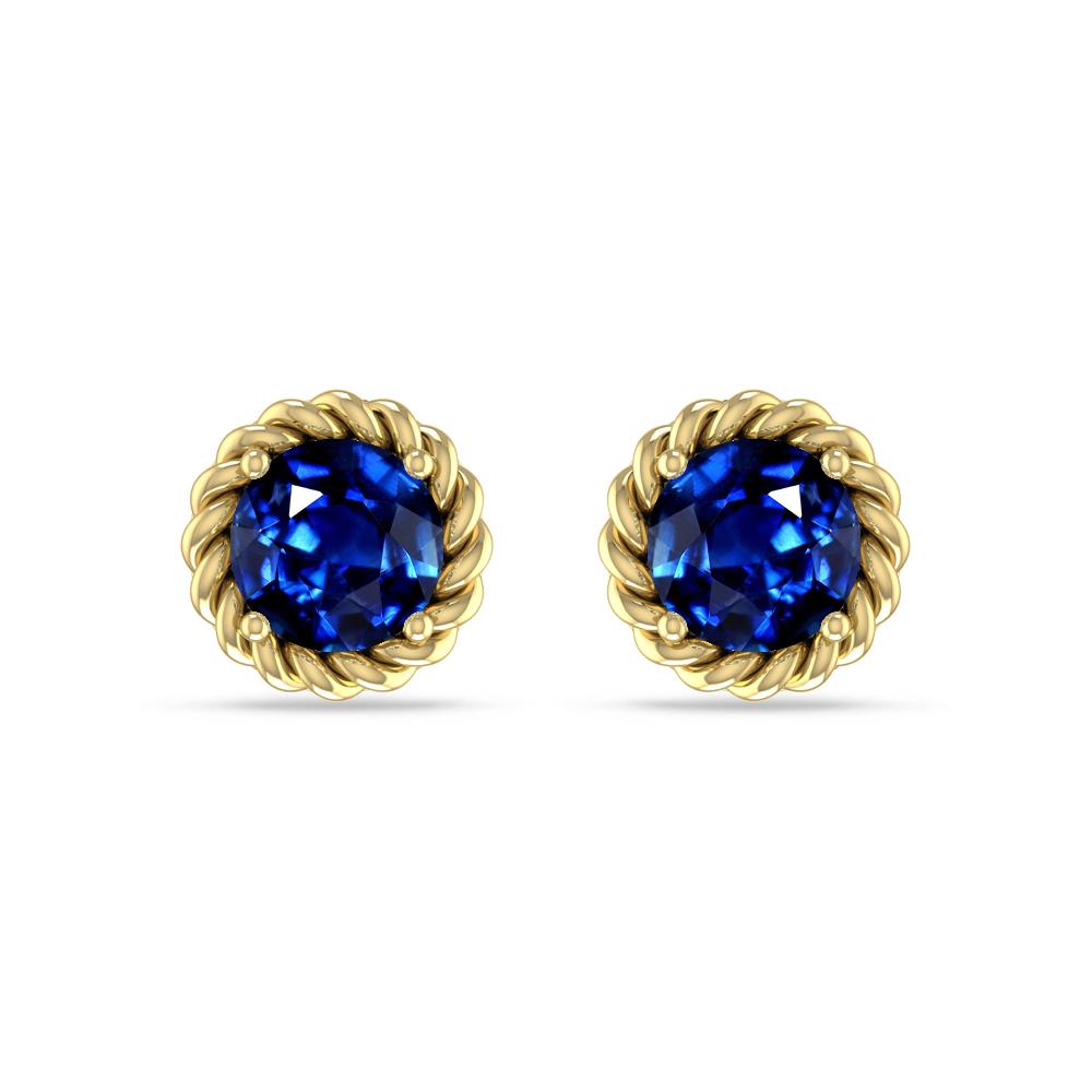 Yellow Gold - Sapphire