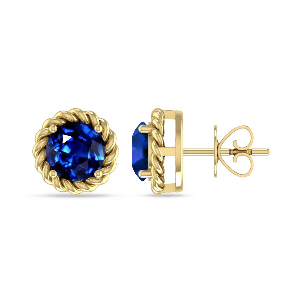Yellow Gold - Sapphire