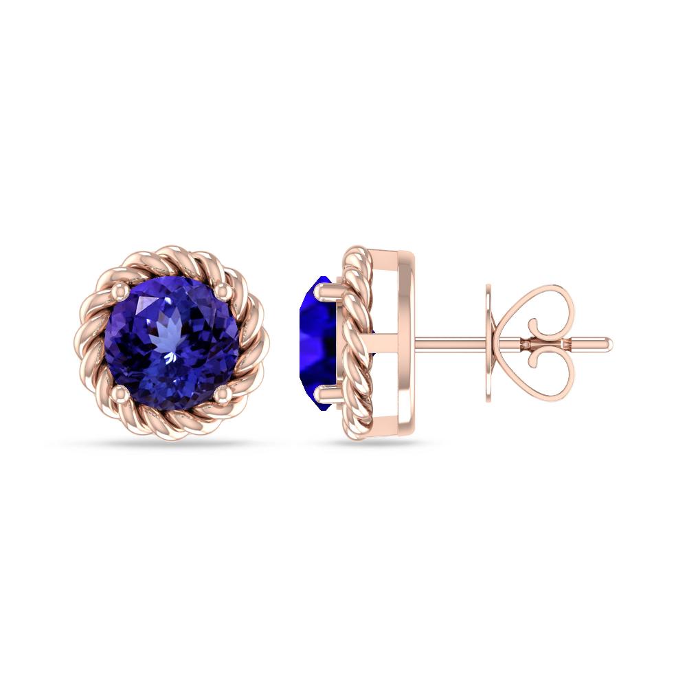 Rose Gold - Tanzanite