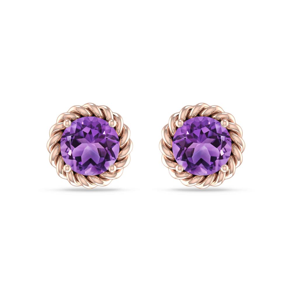 Rose Gold - Amethyst
