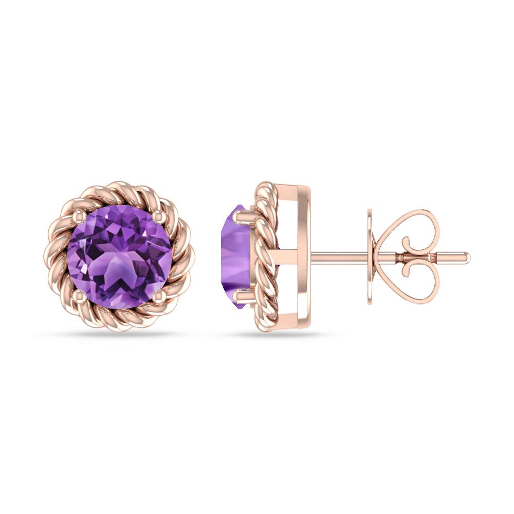 Rose Gold - Amethyst