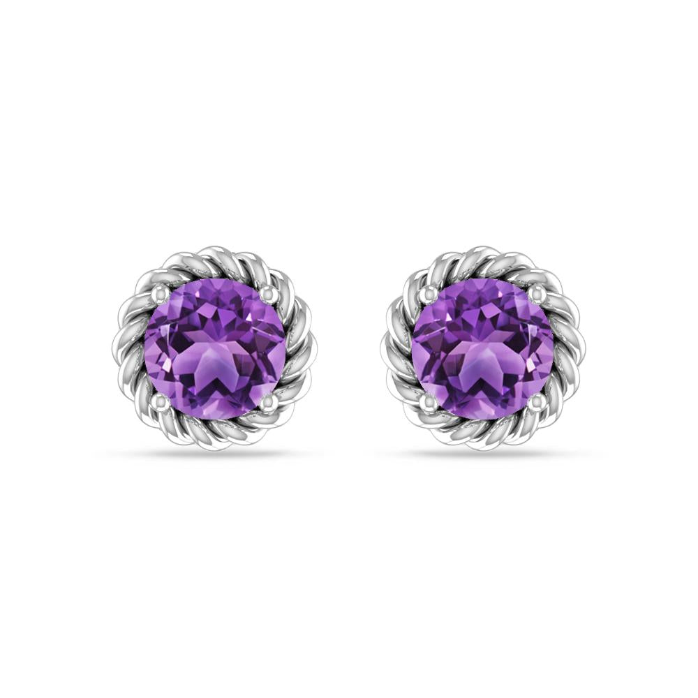 White Gold - Amethyst