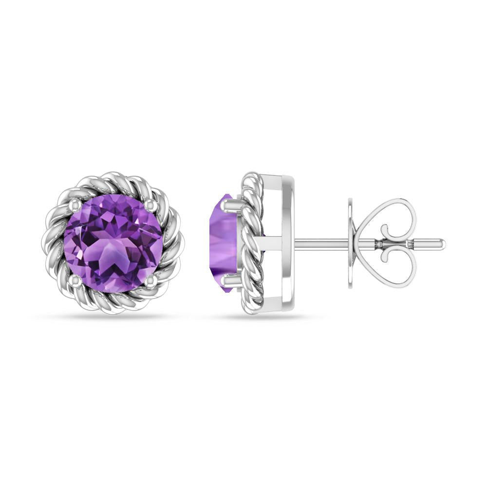 White Gold - Amethyst