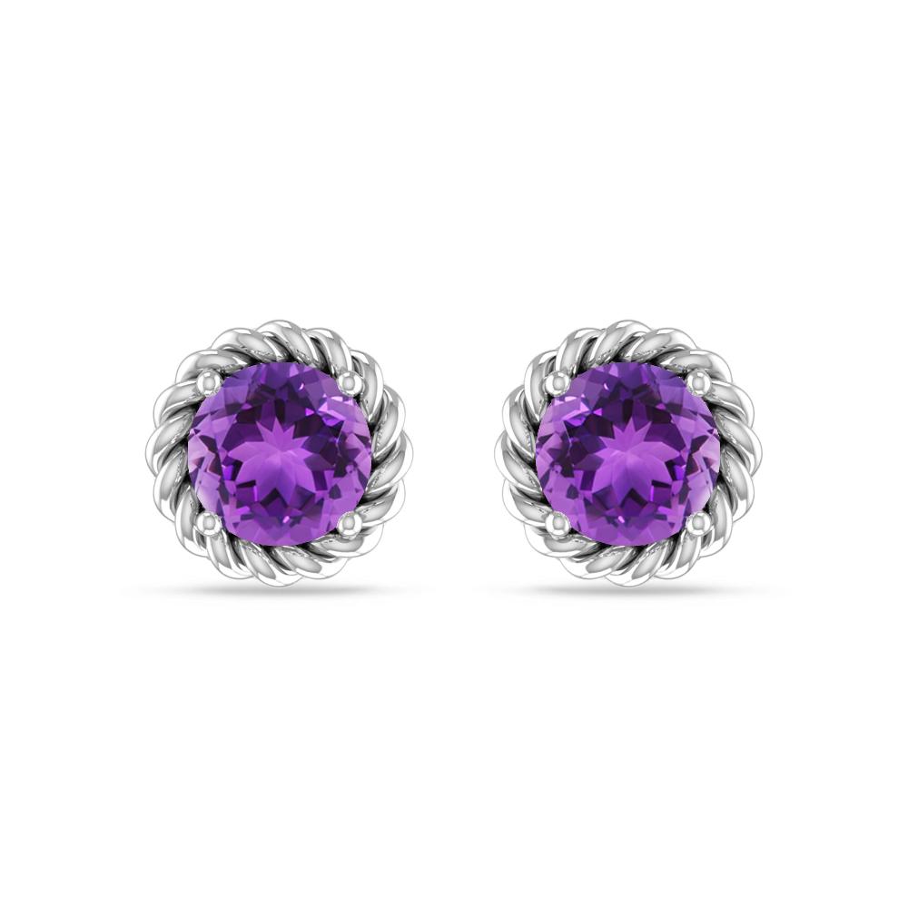 White Gold - Amethyst