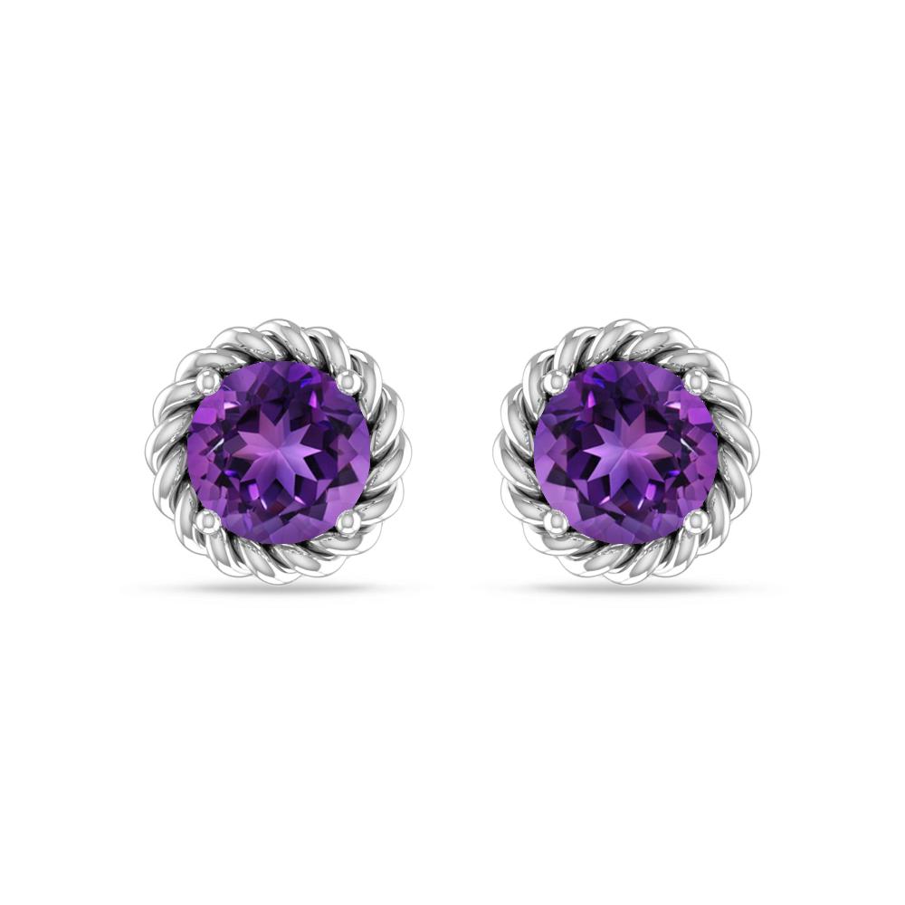 White Gold - Amethyst