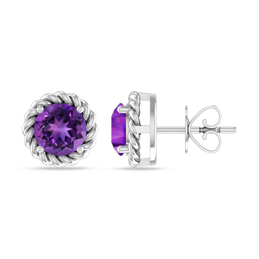White Gold - Amethyst
