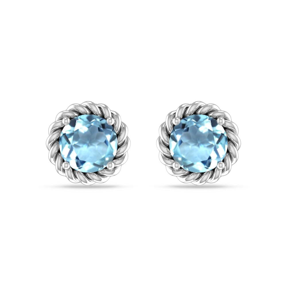 White Gold - Aquamarine