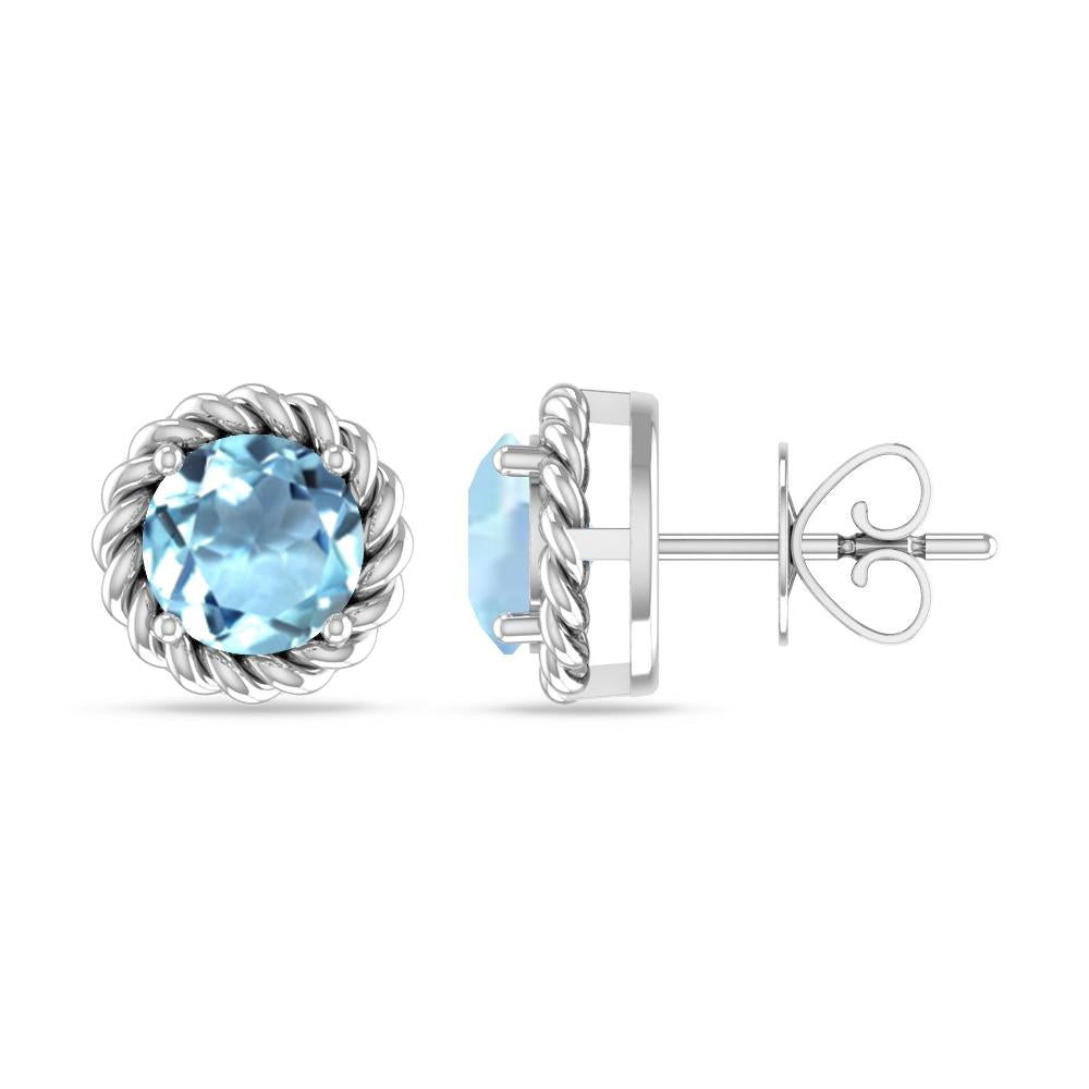 White Gold - Aquamarine
