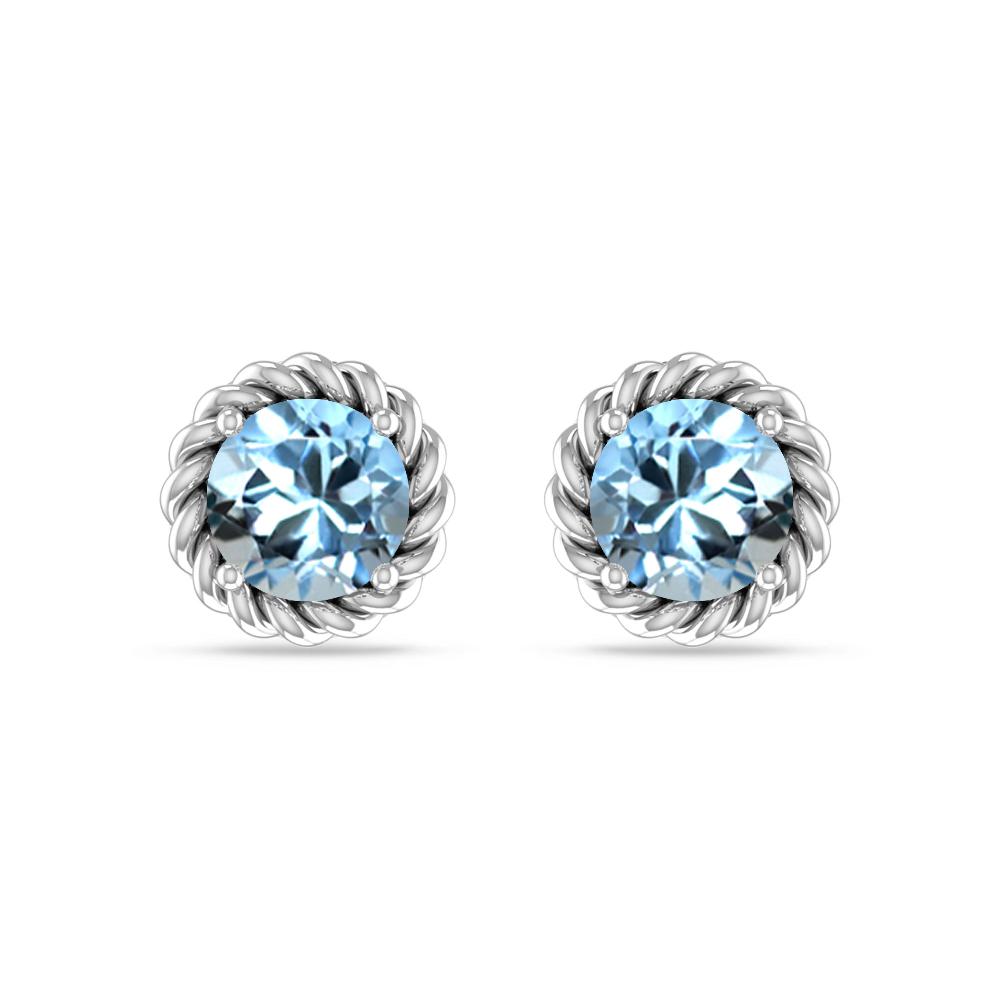 White Gold - Aquamarine