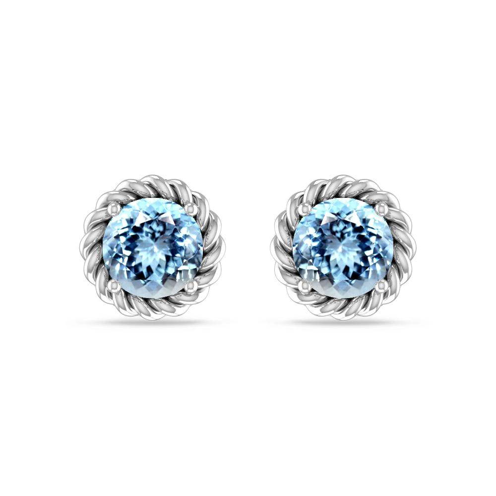 White Gold - Aquamarine