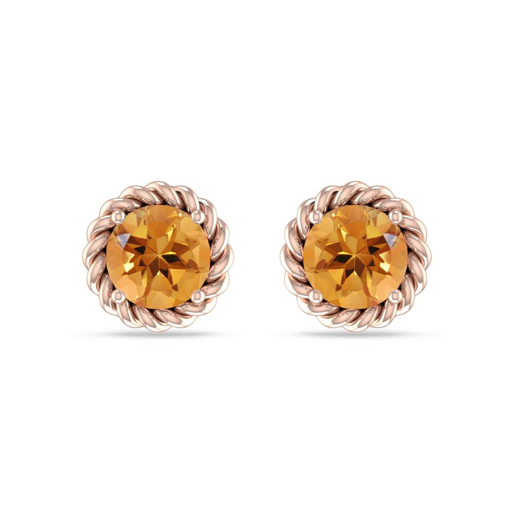Rose Gold - Citrine