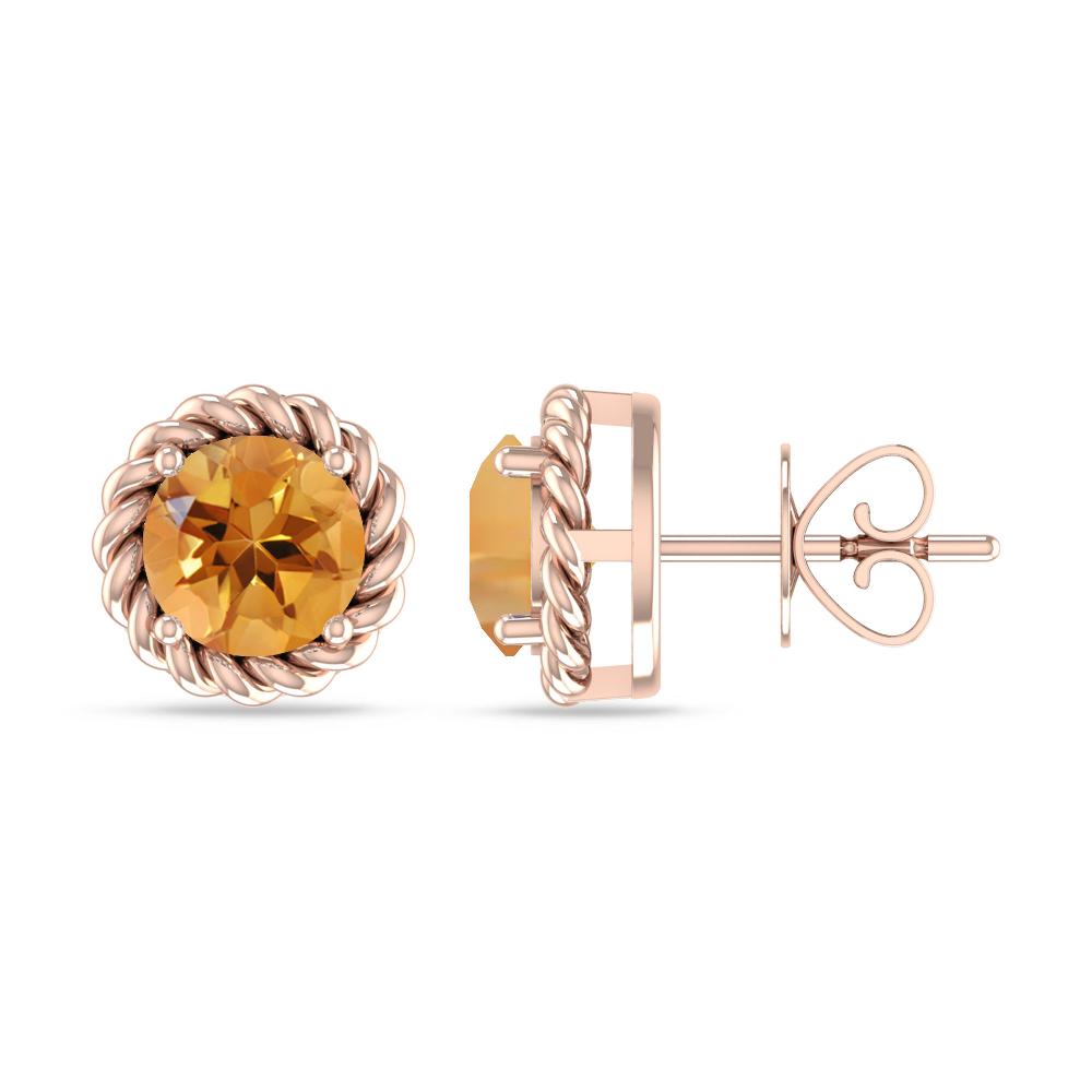 Rose Gold - Citrine